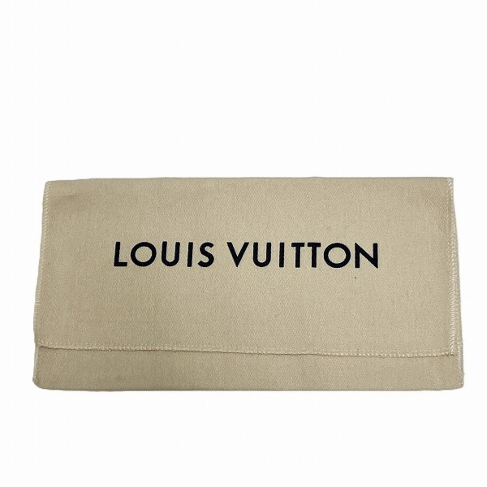 Louis Vuitton Monogram Portefeuille Emily Flower M64202 Rose Ballerine Long Wallet Bi-fold for Women