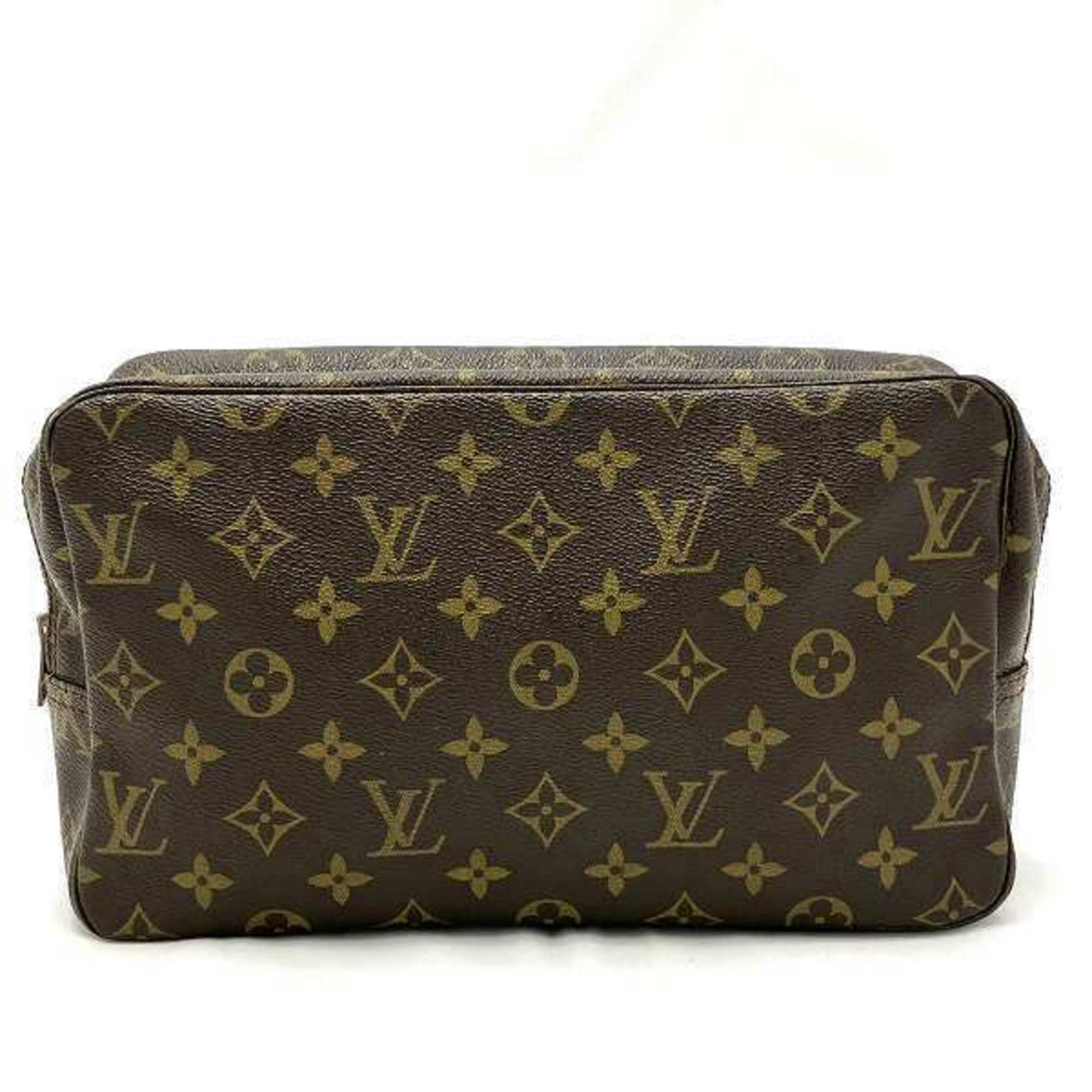 Louis Vuitton Monogram Truss Toilette 28 M47522 Pouch Bag Second Men's Women's