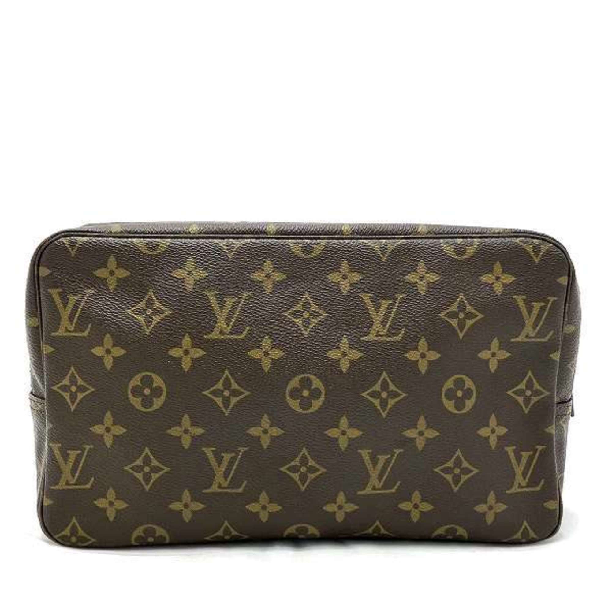 Louis Vuitton Monogram Truss Toilette 28 M47522 Pouch Bag Second Men's Women's