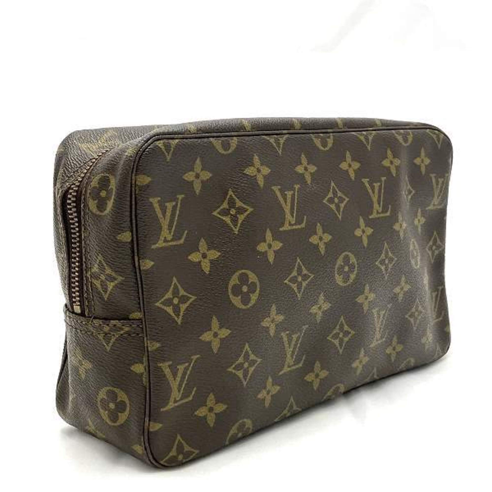 Louis Vuitton Monogram Truss Toilette 28 M47522 Pouch Bag Second Men's Women's