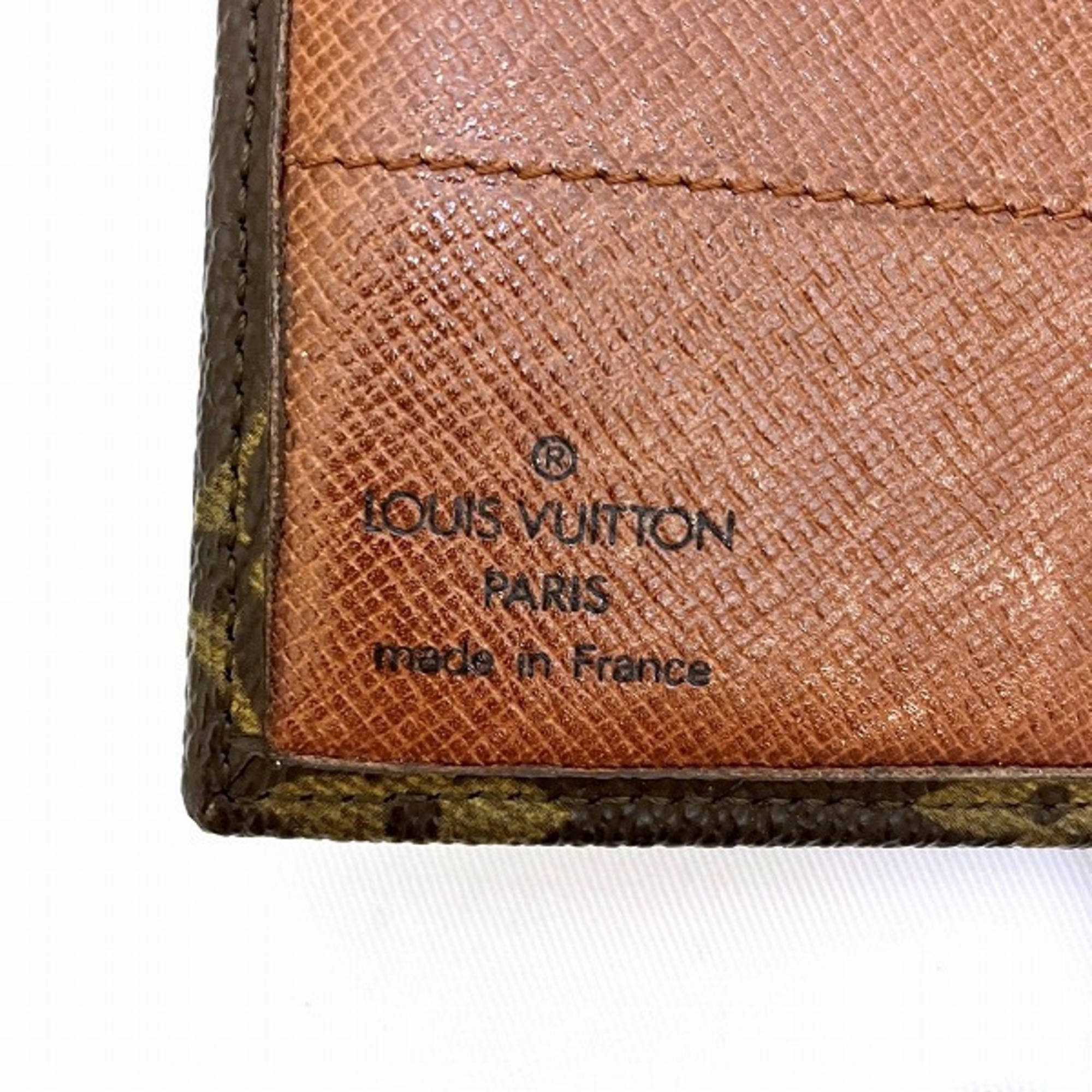 Louis Vuitton Monogram Porte Monnaie M61660 W Wallet Tri-fold for Men and Women