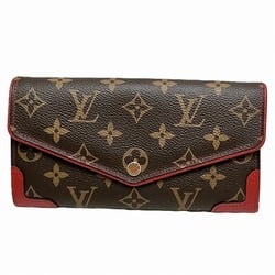 Louis Vuitton Monogram Portefeuille Sarah Retiro M61184 Long Wallet Bi-fold for Women