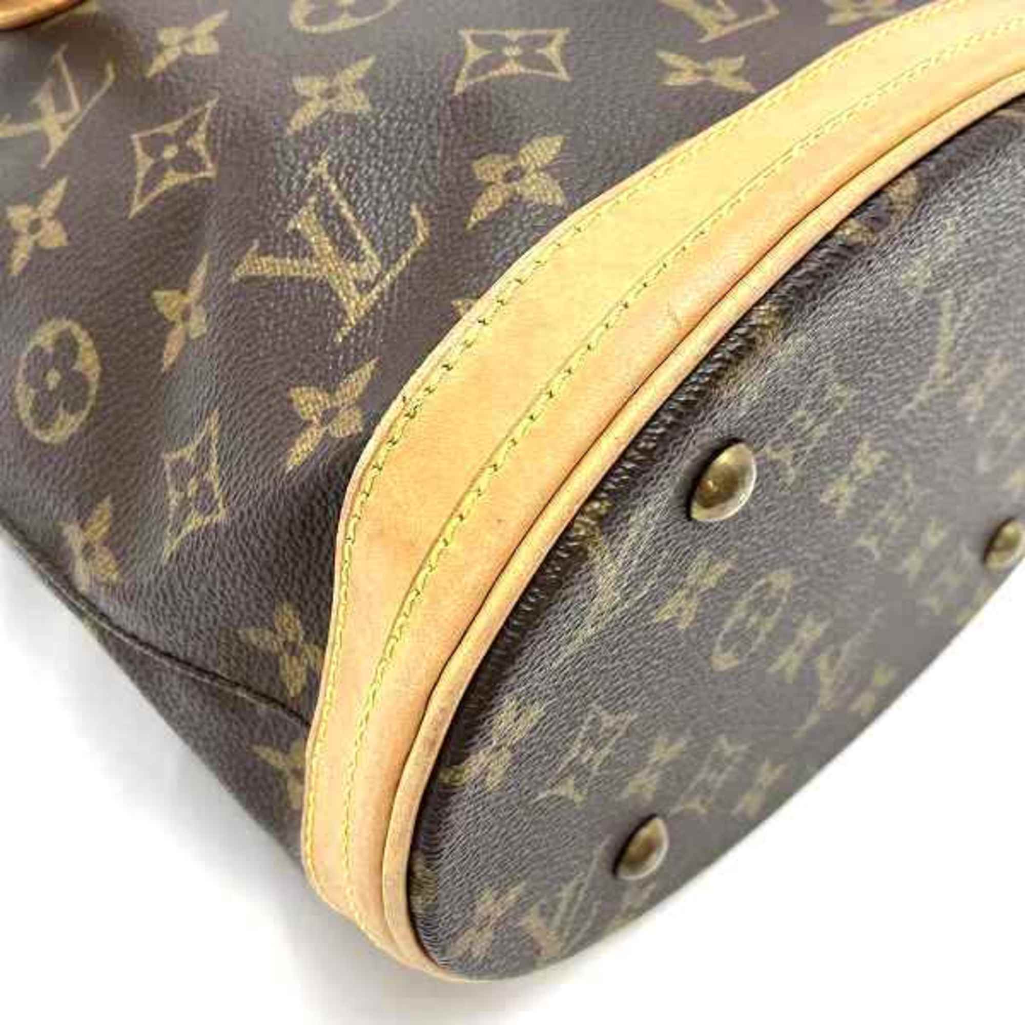 Louis Vuitton Monogram Bucket PM M42238 Petit Bag Tote Shoulder Women's