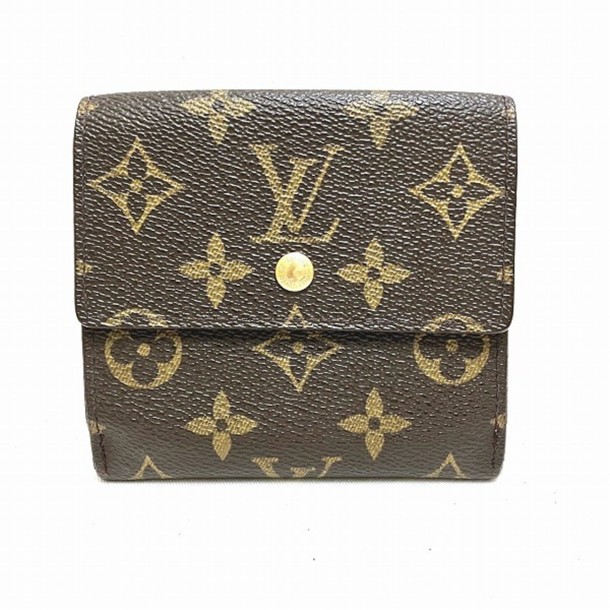 Louis Vuitton Monogram Portemonnay Bi-fold Wallet M61652 W for Men and Women