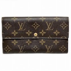 Louis Vuitton Monogram Pochette Portemonnay Credit M61725 Long Wallet Bi-fold Men's Women's