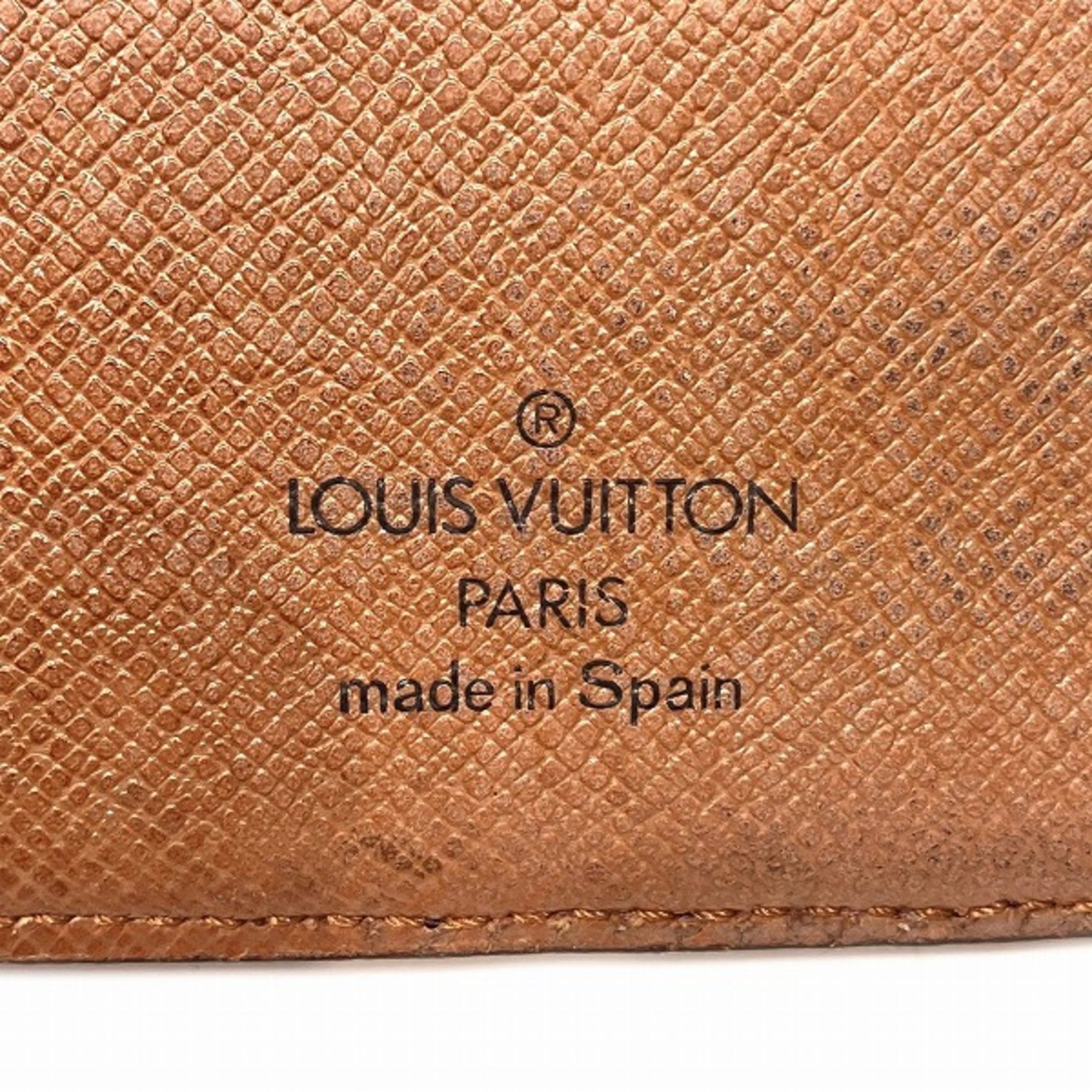 Louis Vuitton Monogram Portefeuille Marco M61675 Bi-fold Wallet for Men and Women