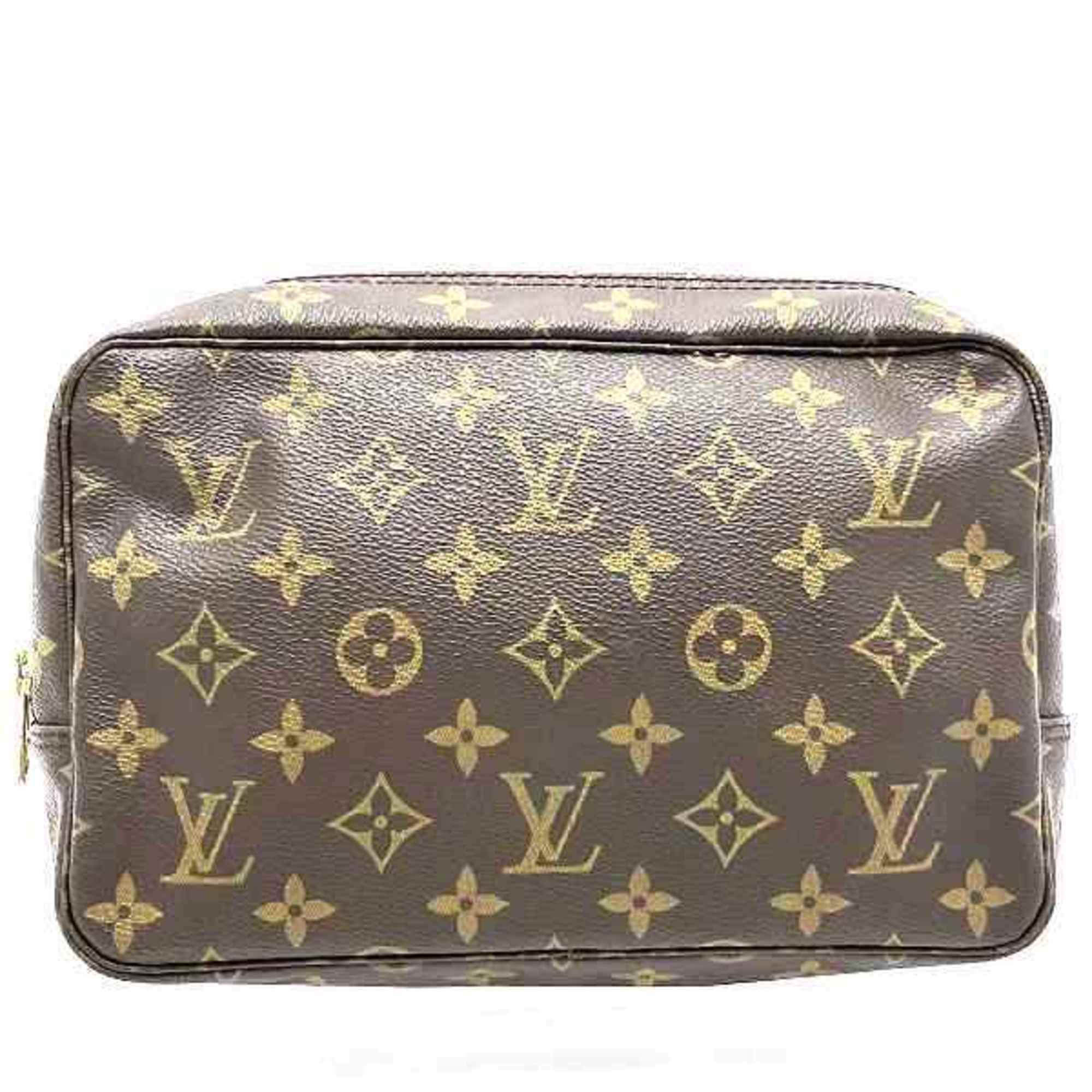 Louis Vuitton Monogram Truss Toilette 23 M47524 Bag Clutch Women's