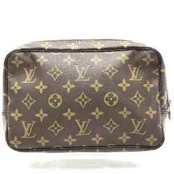 Louis Vuitton Monogram Truss Toilette 23 M47524 Bag Clutch Women's