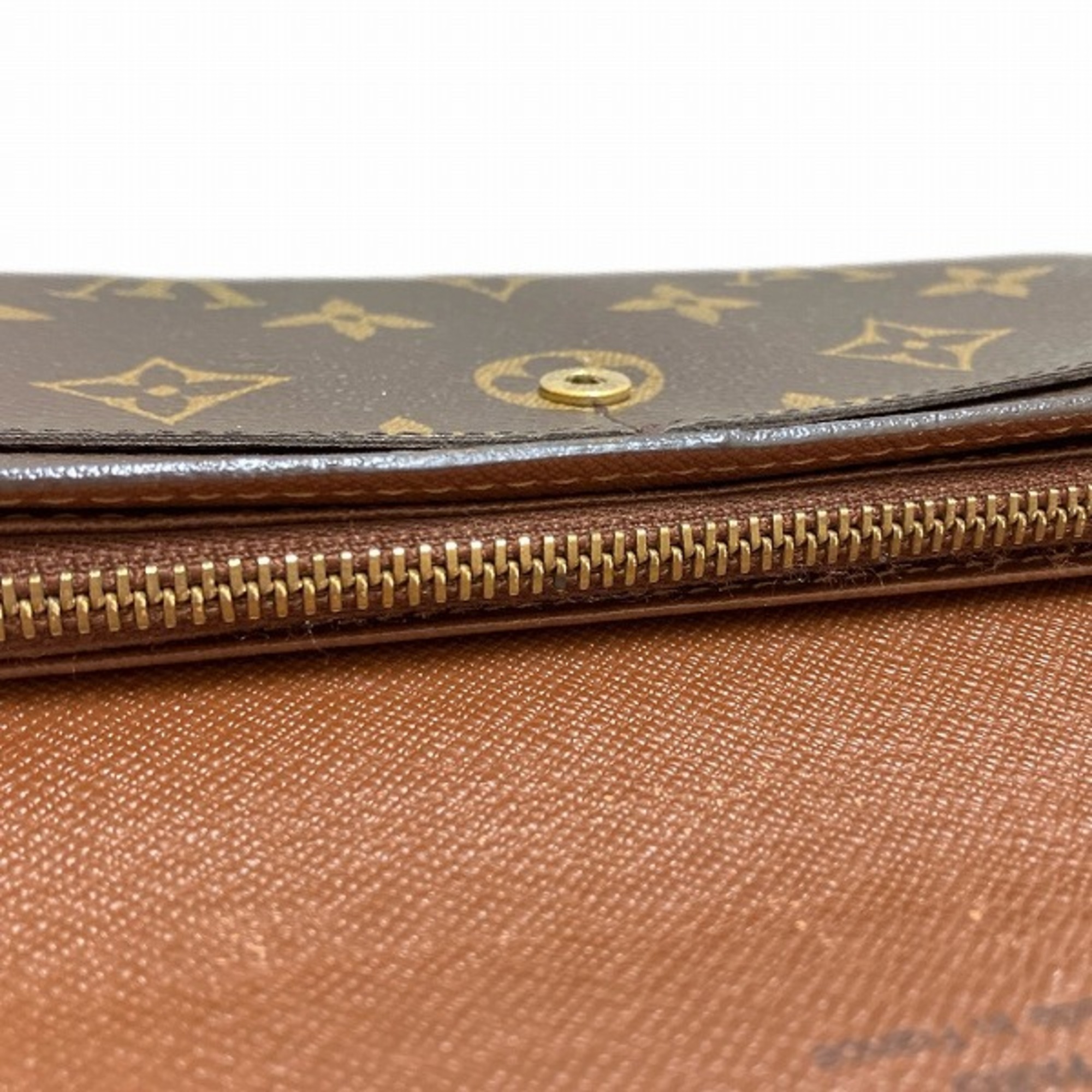 Louis Vuitton Monogram Portefeuille Sarah Pochette Portemonnay Credit M61726 Wallet Long Men's Women's