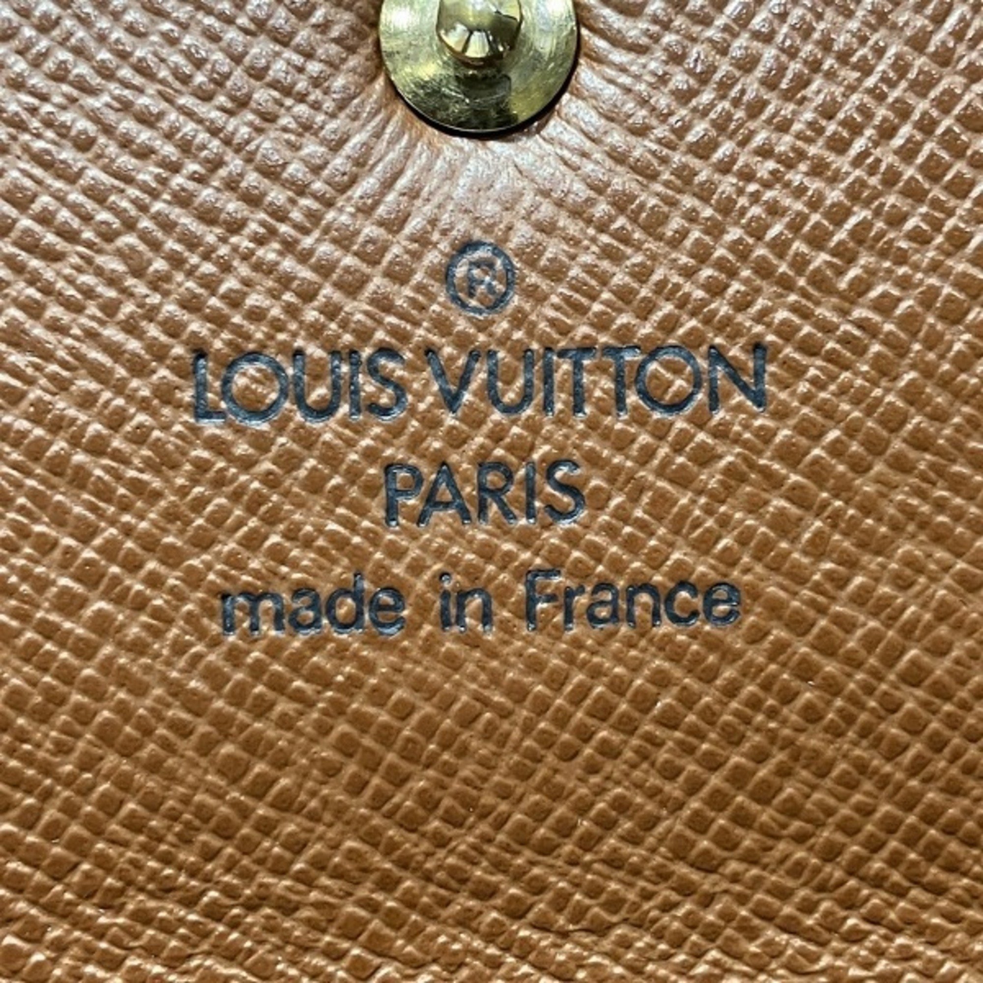 Louis Vuitton Monogram Pochette Porto Monnaie Credit M61725 Bi-fold Wallet for Men and Women