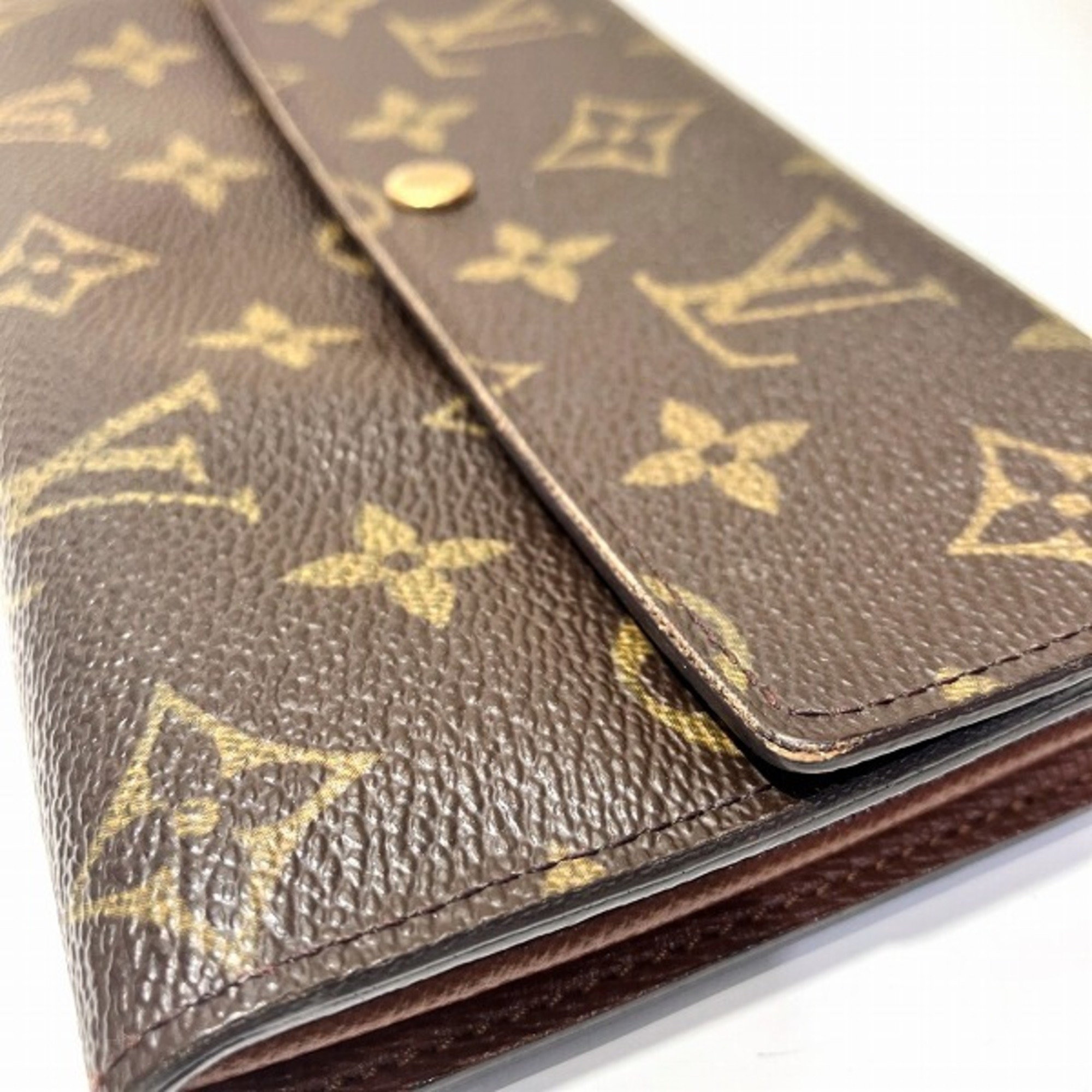 Louis Vuitton Monogram Pochette Porto Monnaie Credit M61725 Bi-fold Wallet for Men and Women