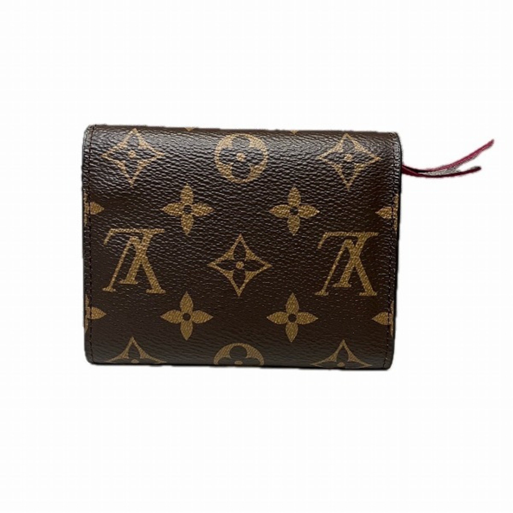 Louis Vuitton Monogram Portefeuille Victorine M41938 Tri-fold Wallet for Women