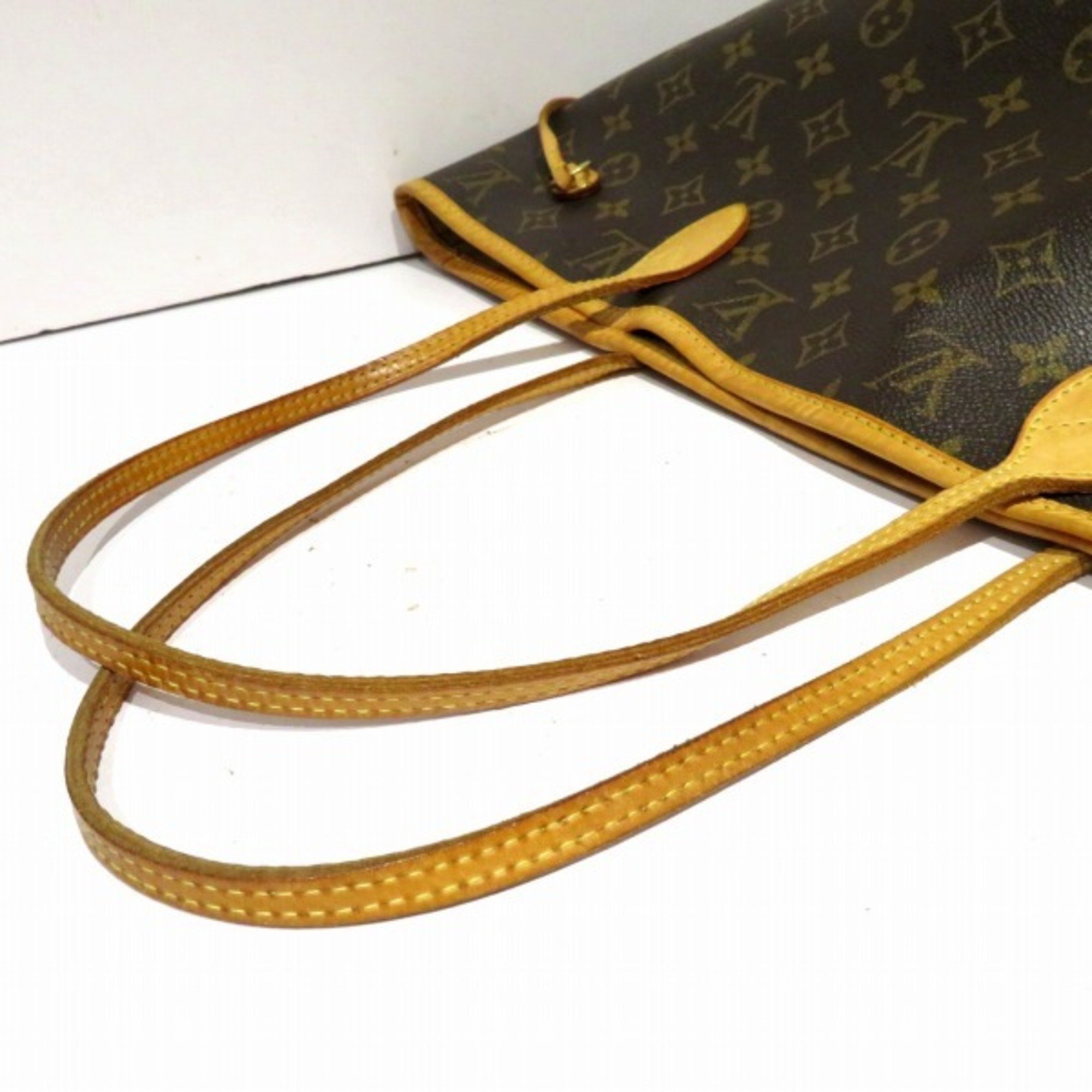 Louis Vuitton Monogram Neverfull MM M40156 Bag Tote Shoulder Women's