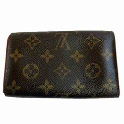 Louis Vuitton Monogram Porte Monnaie Tresor M61730 Wallet Bi-fold Men's Women's