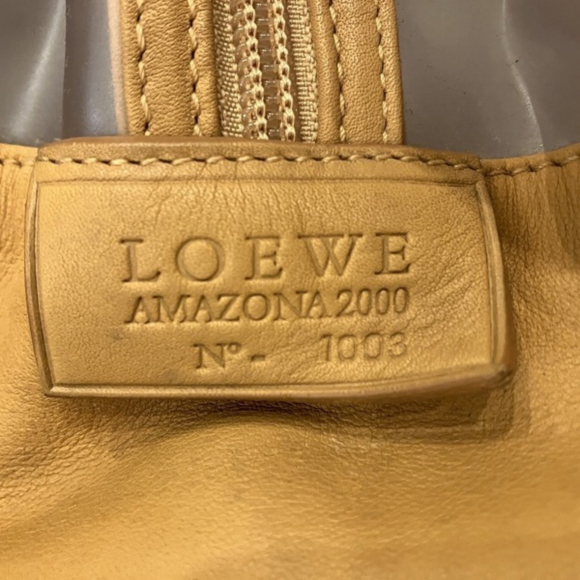 LOEWE Anagram Amazona 2000 pieces limited edition bag handbag tote ladies