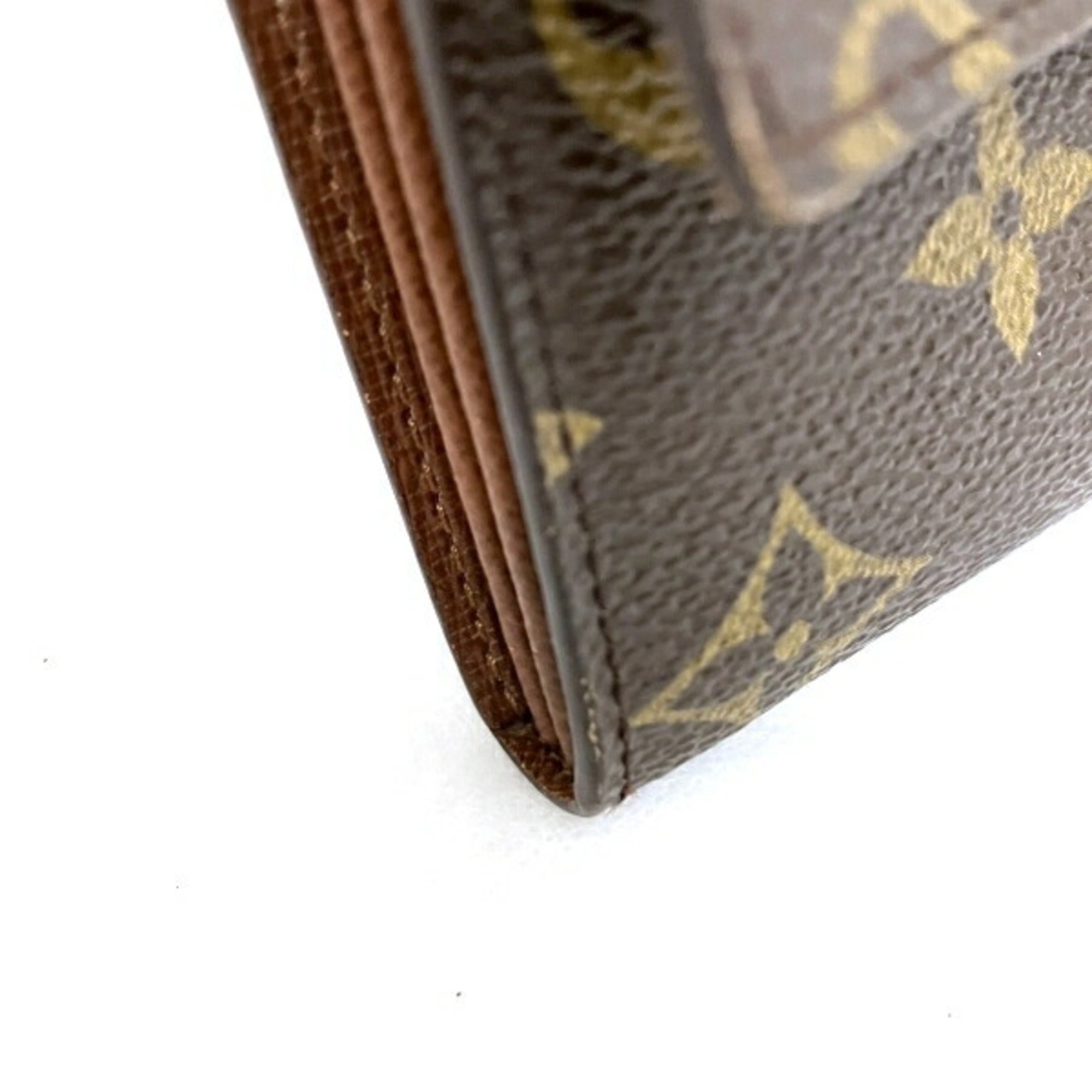 Louis Vuitton Monogram Pochette Portemonnay Credit M61725 Long Wallet Bi-fold Men's Women's