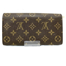 Louis Vuitton Monogram Pochette Portemonnay Credit M61725 Long Wallet Bi-fold Men's Women's