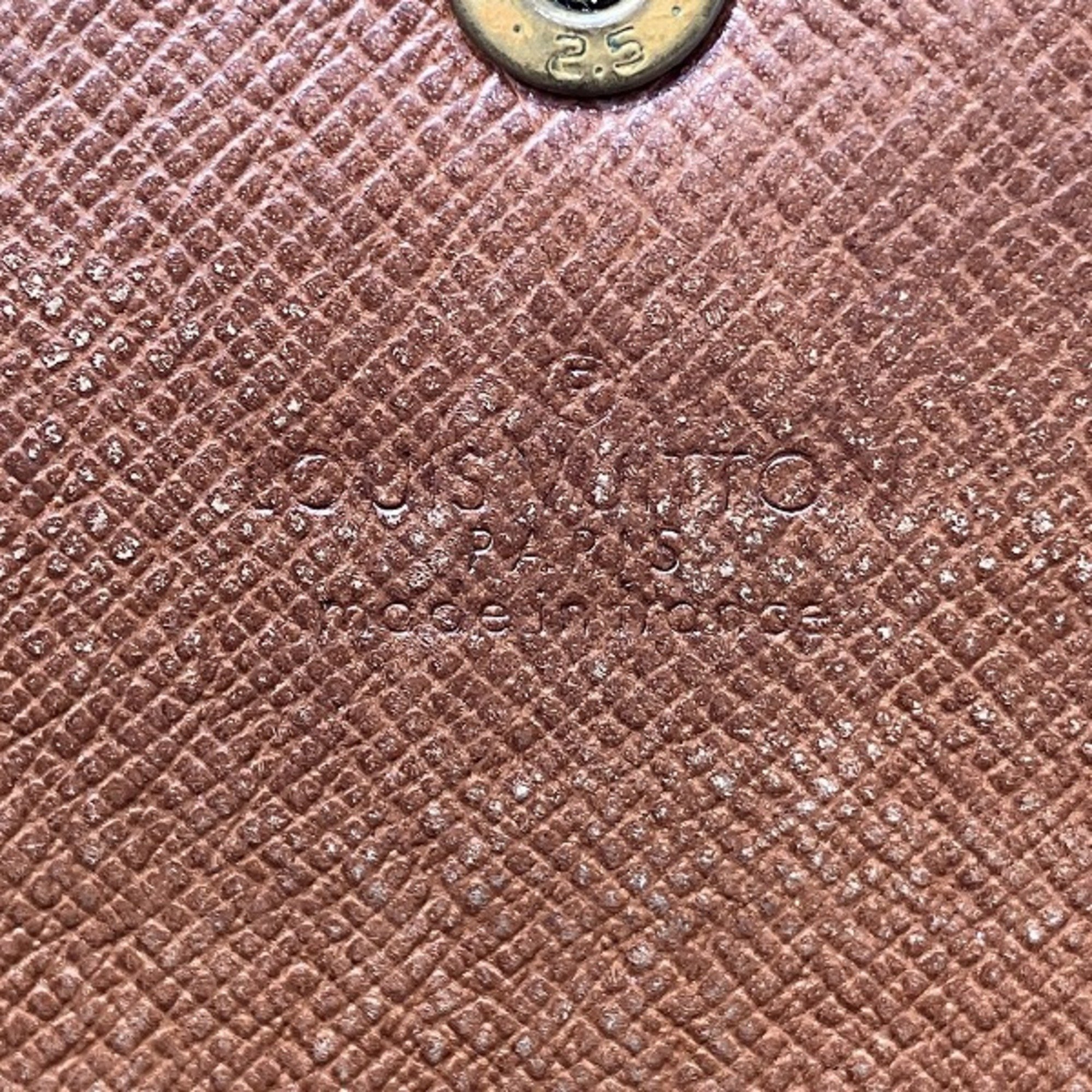 Louis Vuitton Monogram Porto Mone Zip M61735 Long Wallet for Men and Women