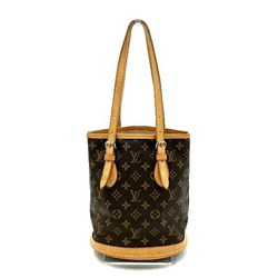 Louis Vuitton Monogram Petit Bucket PM M42238 Bag Tote Shoulder Women's