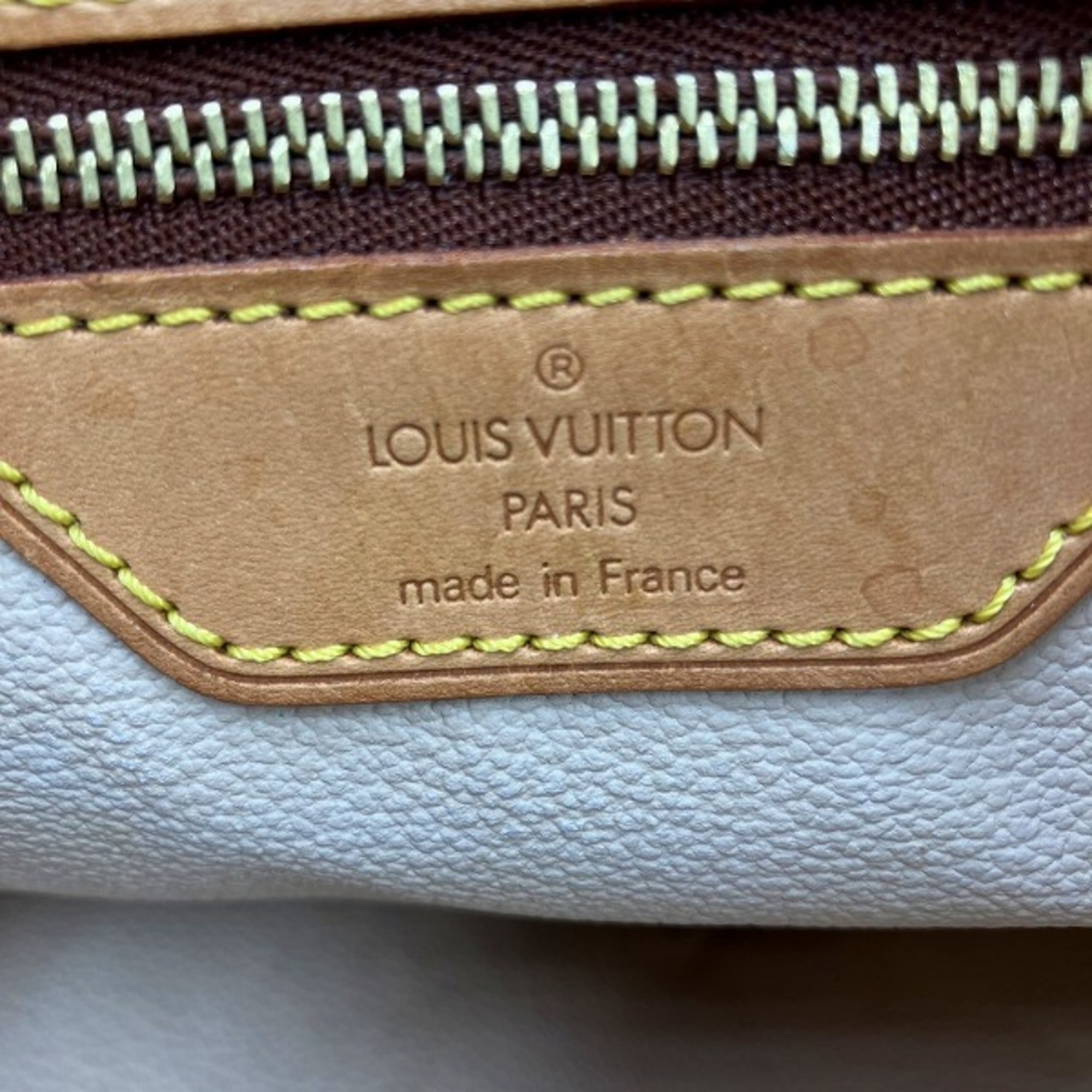 Louis Vuitton Monogram Bucket GM M42236 Bag Shoulder Women's