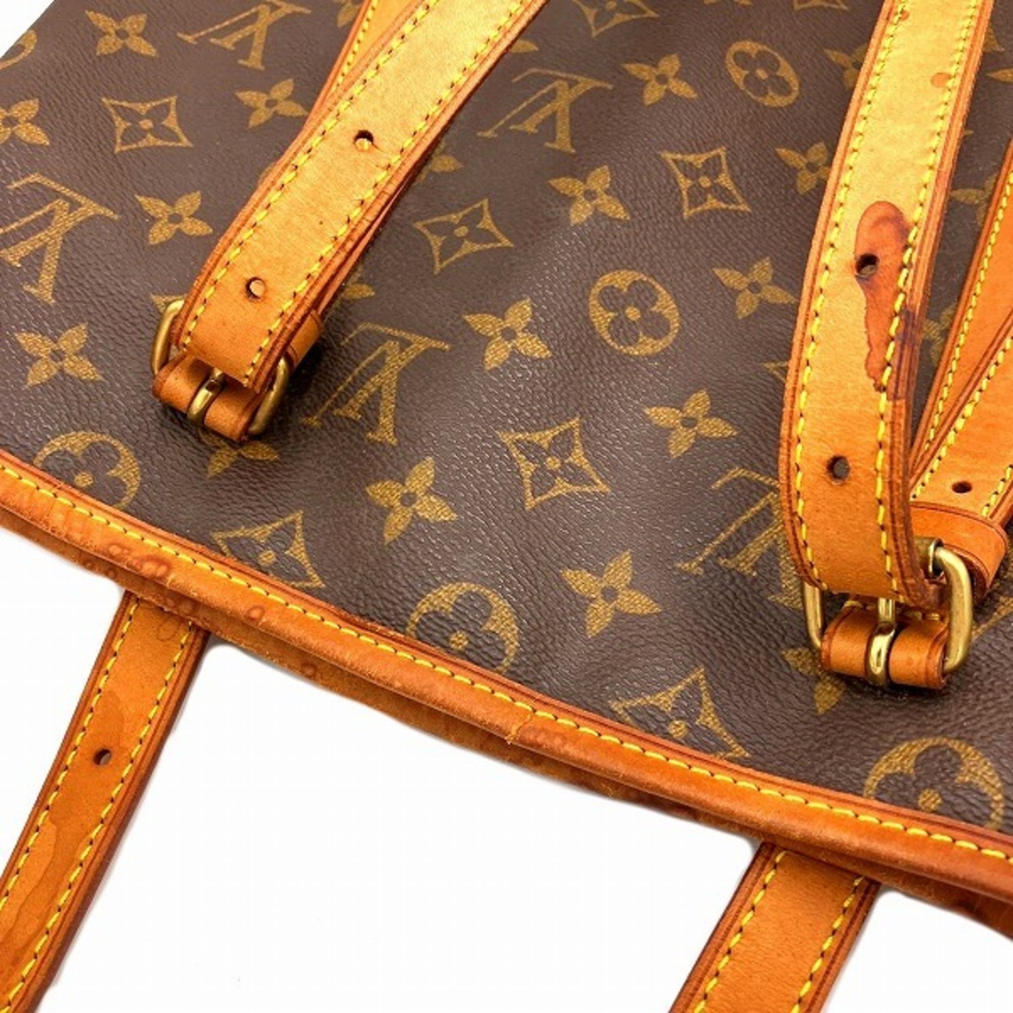 Louis Vuitton Monogram Bucket GM M42236 Bag Shoulder Women's