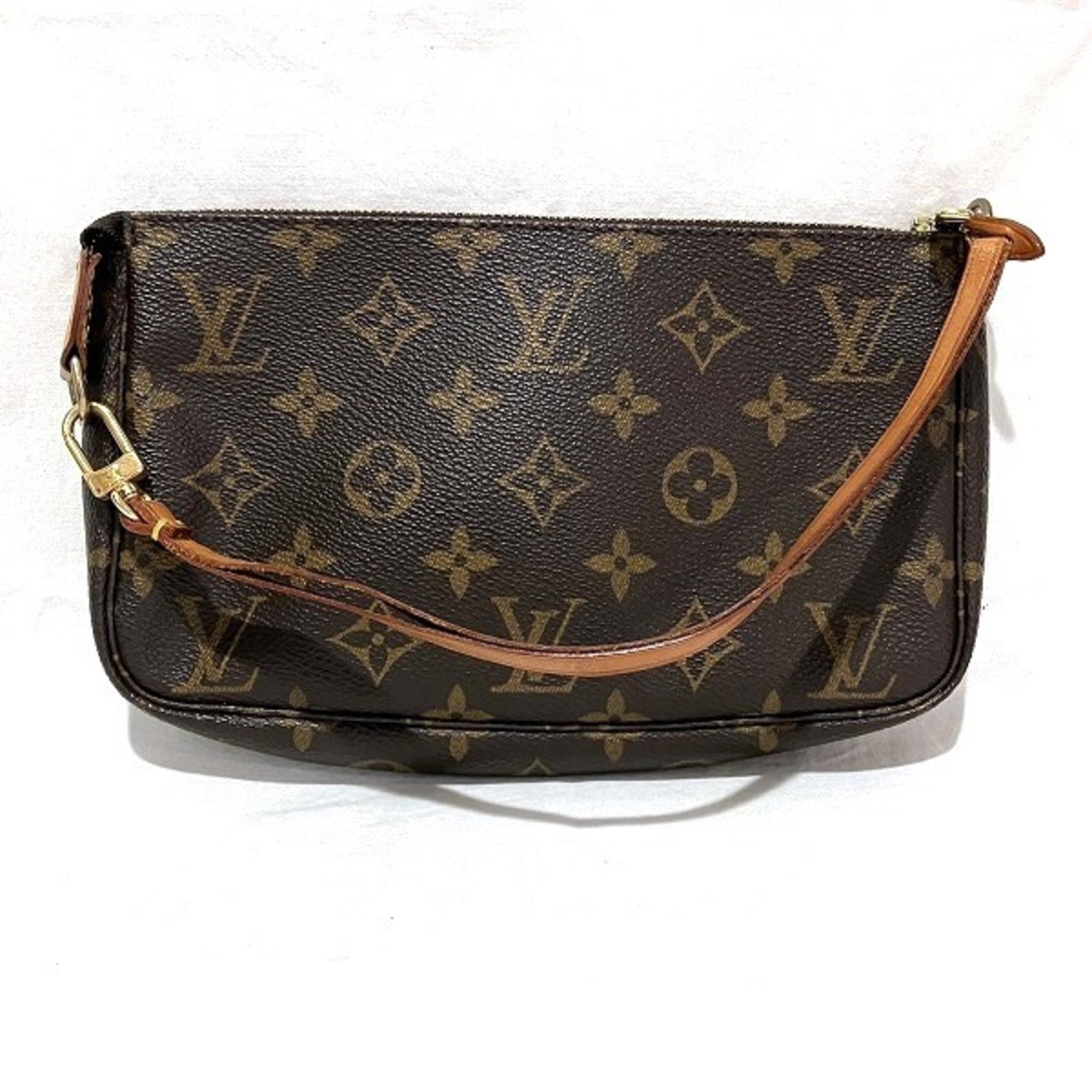 Louis Vuitton Monogram Pochette Accessoires M51980 Bag Shoulder Women's