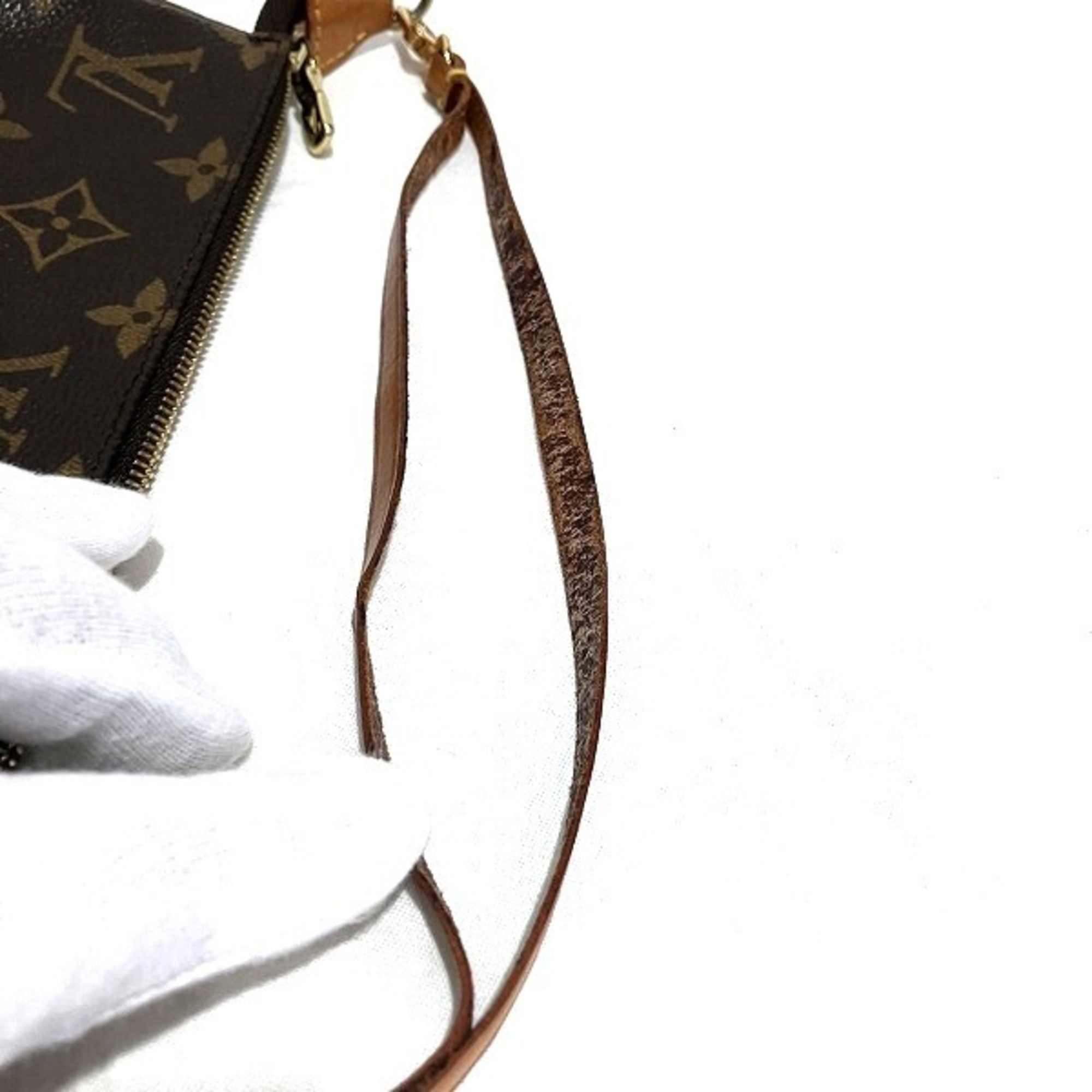 Louis Vuitton Monogram Pochette Accessoires M51980 Bag Shoulder Women's