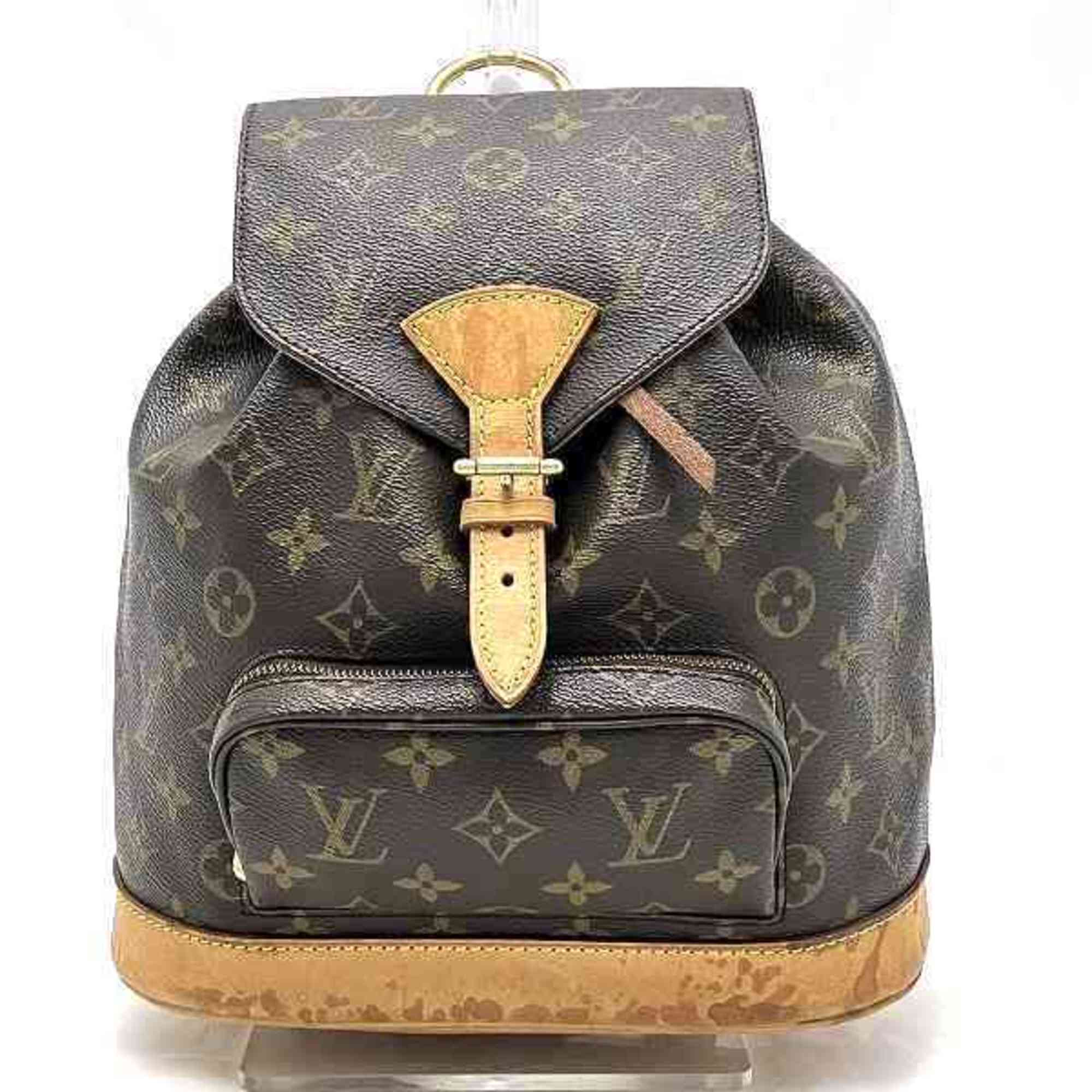 Louis Vuitton Monogram Montsouris MM M51136 Bag Backpack for Women