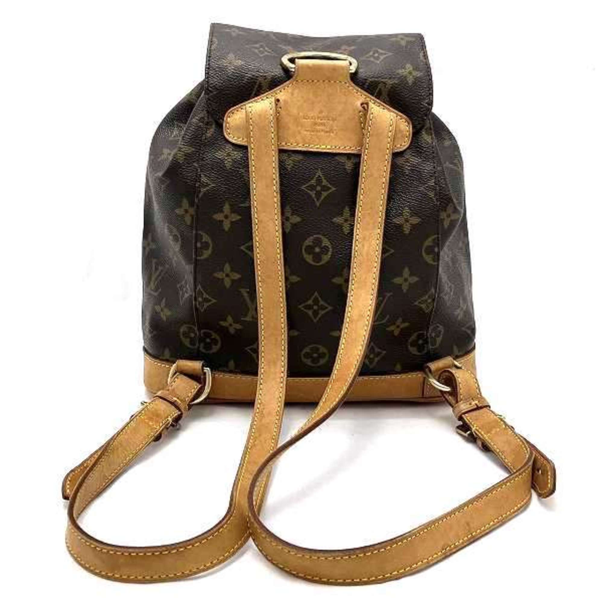 Louis Vuitton Monogram Montsouris MM M51136 Bag Backpack for Women