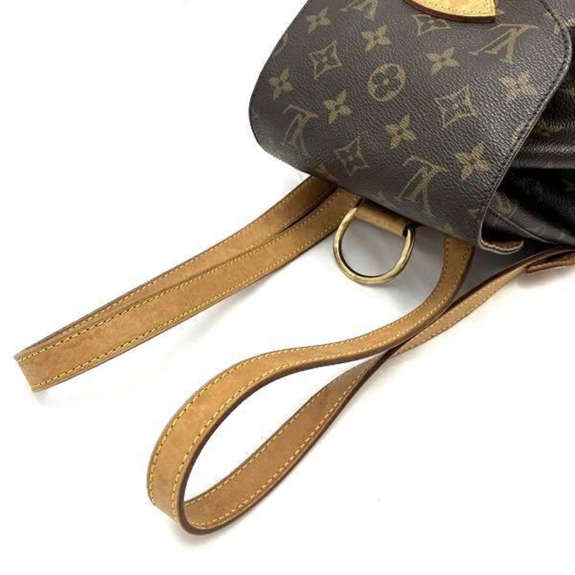 Louis Vuitton Monogram Montsouris MM M51136 Bag Backpack for Women