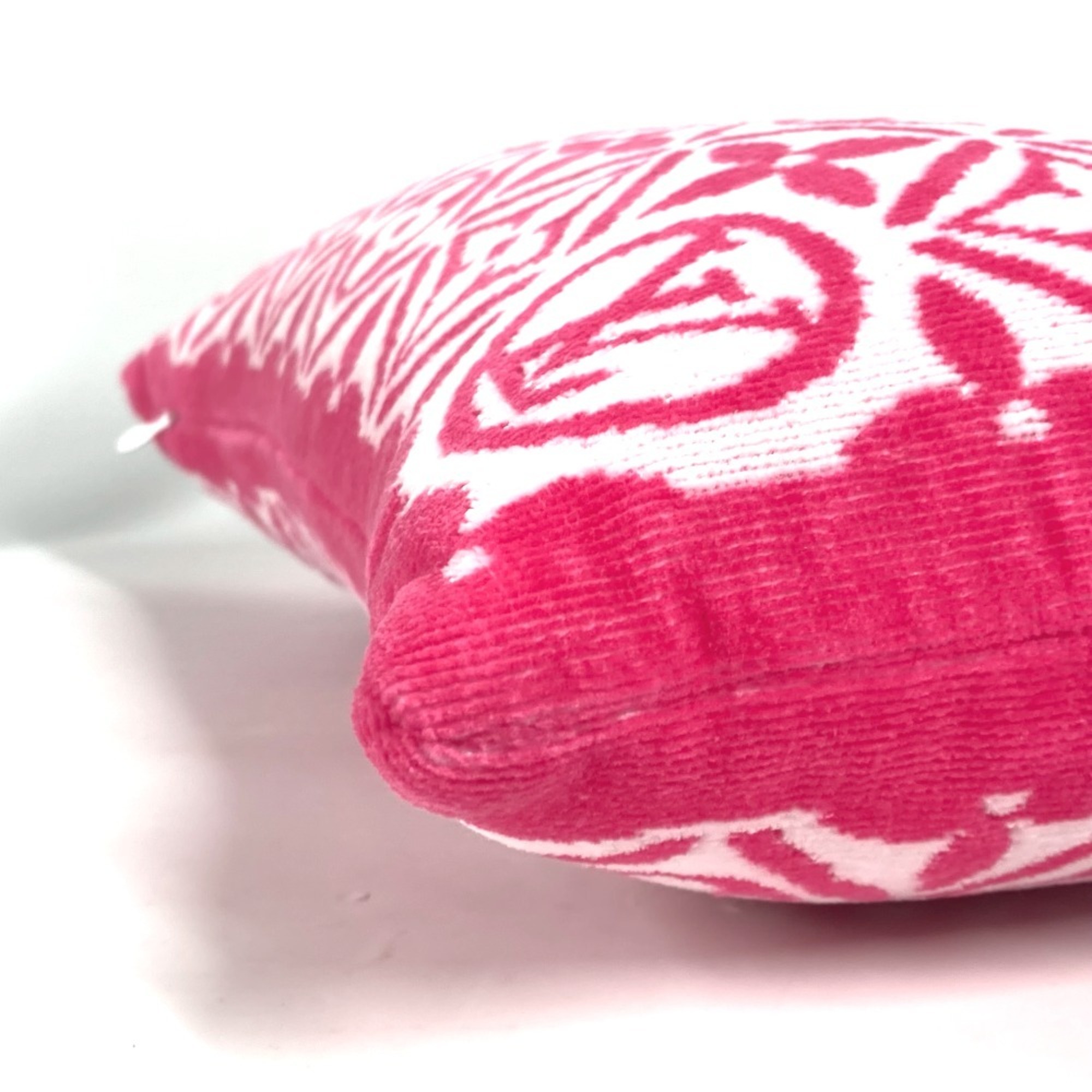 LOUIS VUITTON M01371 Beach Cushion Monogram Flower Tile Pillow Cotton Women's Pink