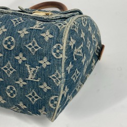 LOUIS VUITTON M95019 Monogram Denim Neo Speedy Boston Bag Handbag Women's Blue