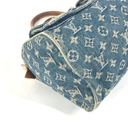 LOUIS VUITTON M95019 Monogram Denim Neo Speedy Boston Bag Handbag Women's Blue