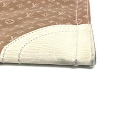 LOUIS VUITTON M40022 Monogram Initial Tanger Shoulder Bag Tote Canvas Leather Women's Camel Beige