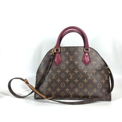 LOUIS VUITTON M42719 Monogram Alma Bag Into Shoulder Handbag Canvas Women's Raisin Brown G-240825-32