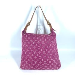 LOUIS VUITTON M95210 Monogram Denim Baggy GM Bag Shoulder Women's Pink