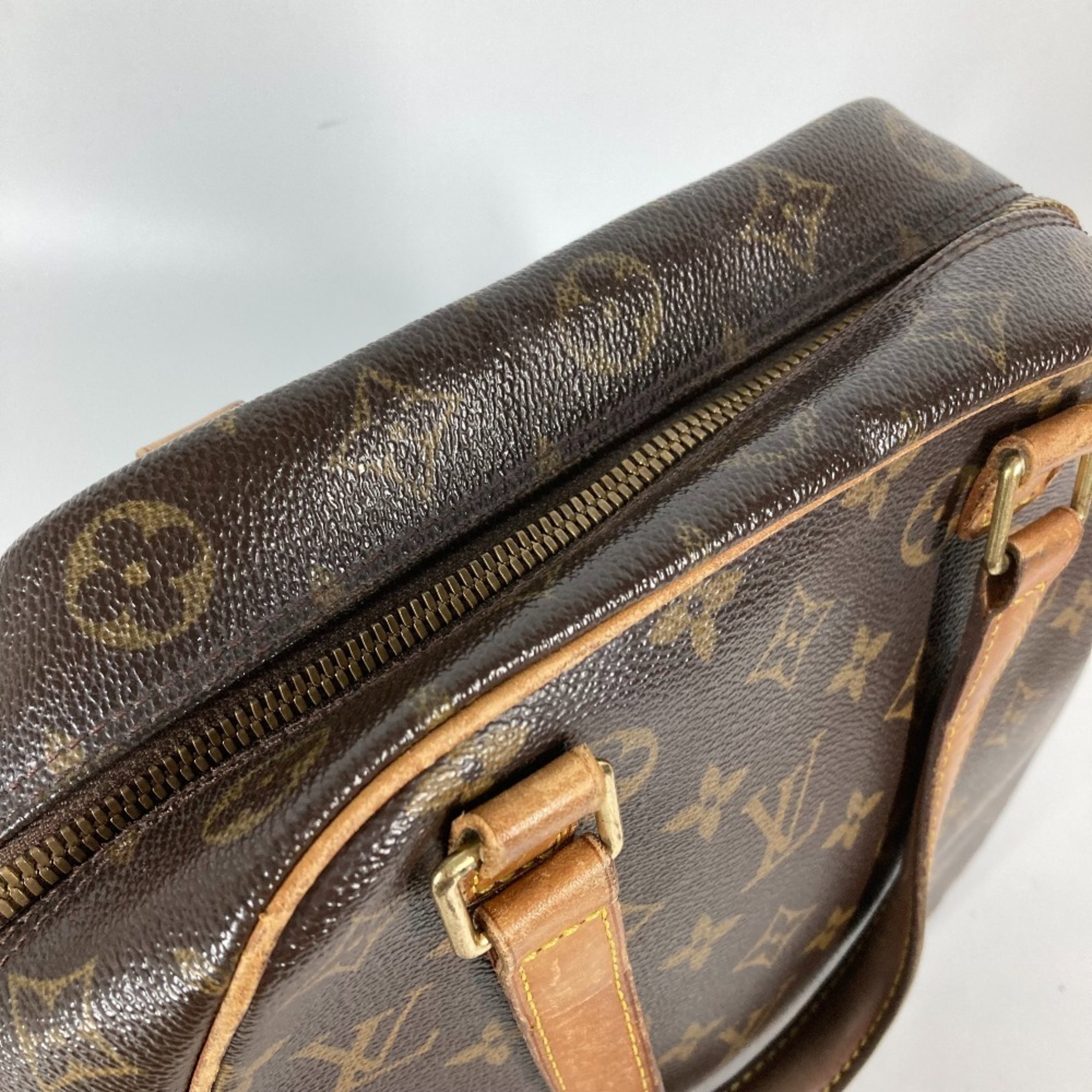 LOUIS VUITTON M51161 Monogram Excentric Cite Tote Bag Handbag Canvas Women's Brown