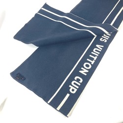 LOUIS VUITTON Louis Vuitton Cup LVCUP Scarf Cotton Cashmere Men's Navy