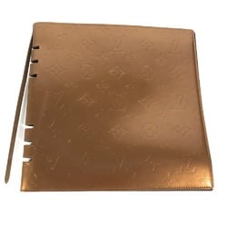 LOUIS VUITTON Louis Vuitton Monogram Vernis Book Cover Album Stationery Case Notebook Women's Bronze Brown