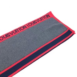 LOUIS VUITTON M71255 Elshape LV Generation Scarf Wool Men's Red