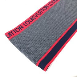 LOUIS VUITTON M71255 Elshape LV Generation Scarf Wool Men's Red