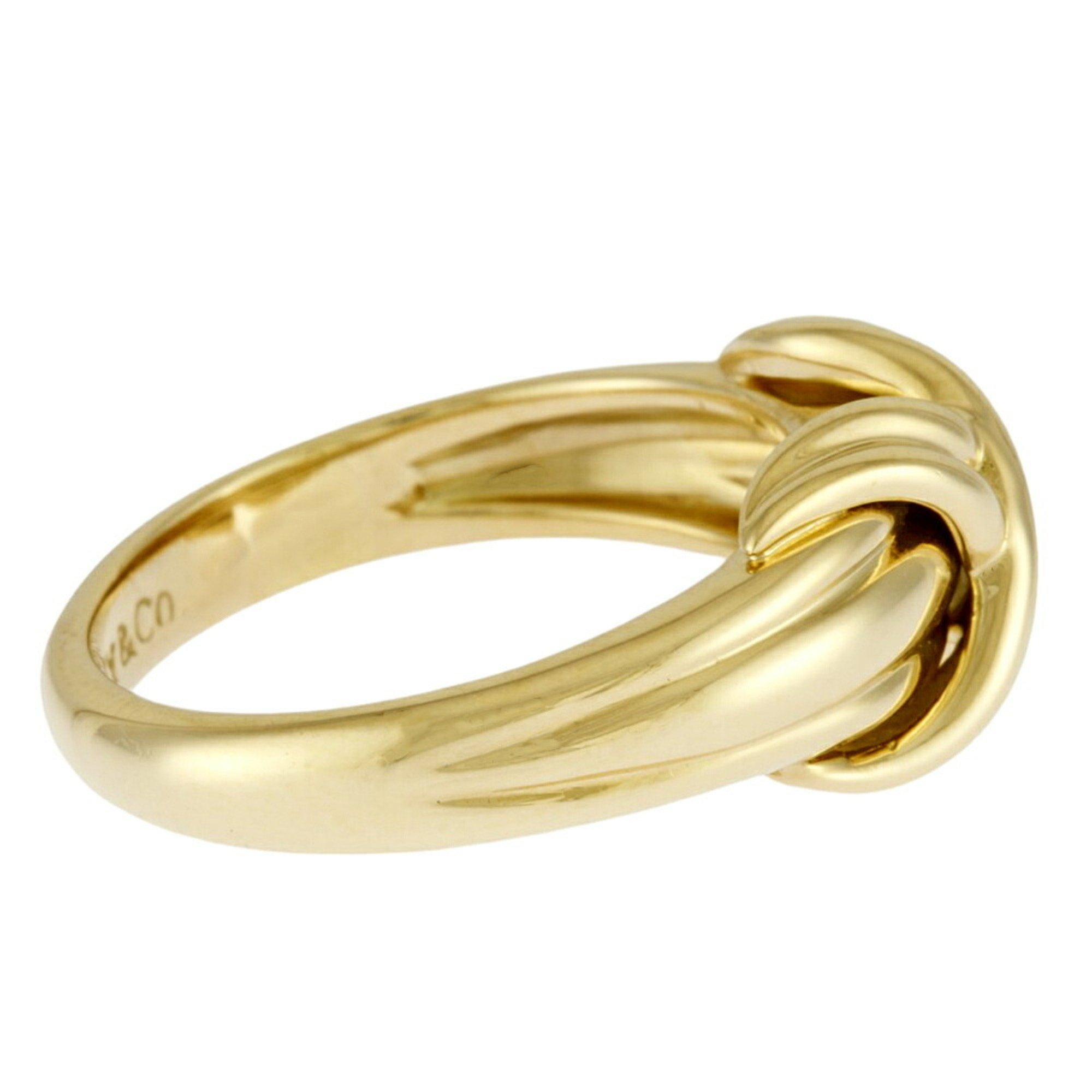 Tiffany Signature Ring, Tiffany, size 11.5, 18k gold, women's, TIFFANY&Co.