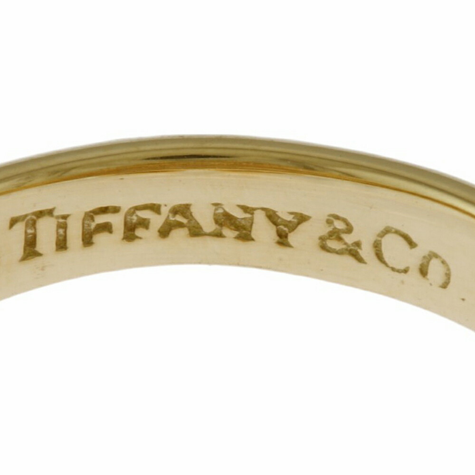 Tiffany Signature Ring, Tiffany, size 11.5, 18k gold, women's, TIFFANY&Co.