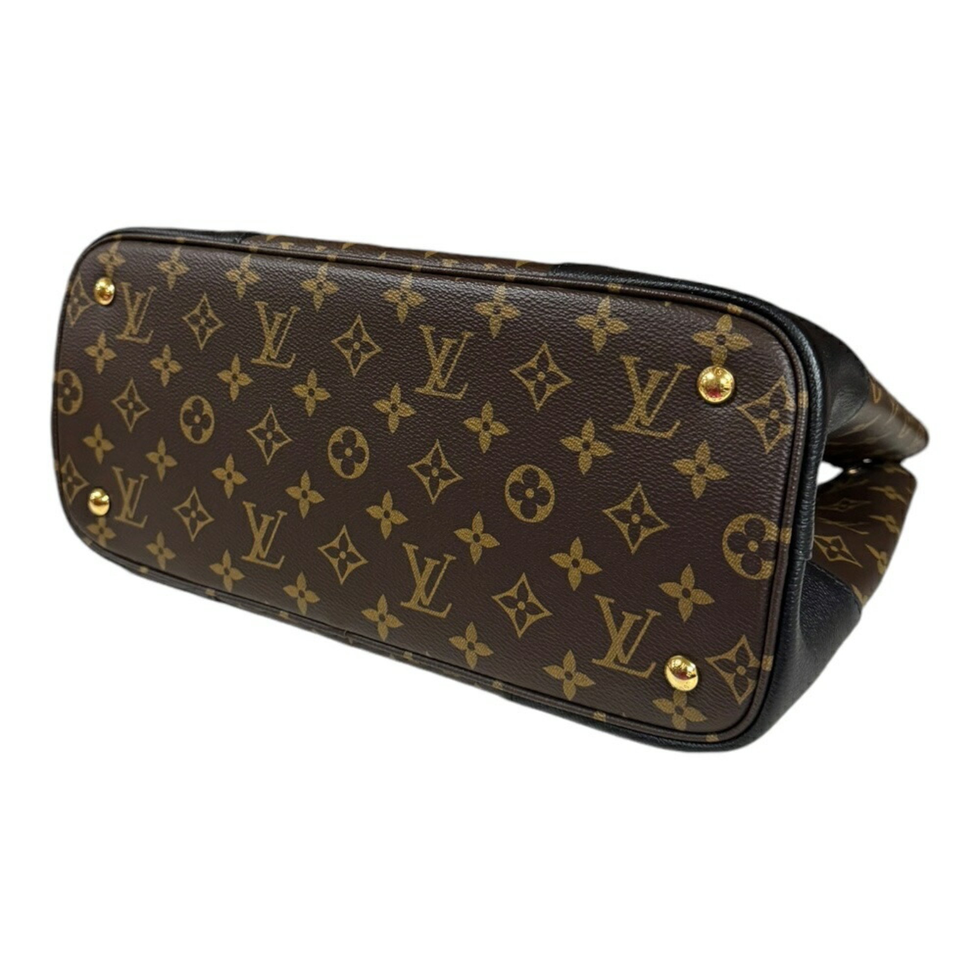 Louis Vuitton Flandrin Monogram Shoulder Bag Canvas M41595 Brown Women's LOUIS VUITTON