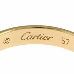 Cartier Wedding Band Ring, Size 16.5, 18K, Unisex, CARTIER