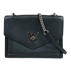 Louis Vuitton My Lock Me Chain Shoulder Bag Leather M51418 Black Women's LOUIS VUITTON