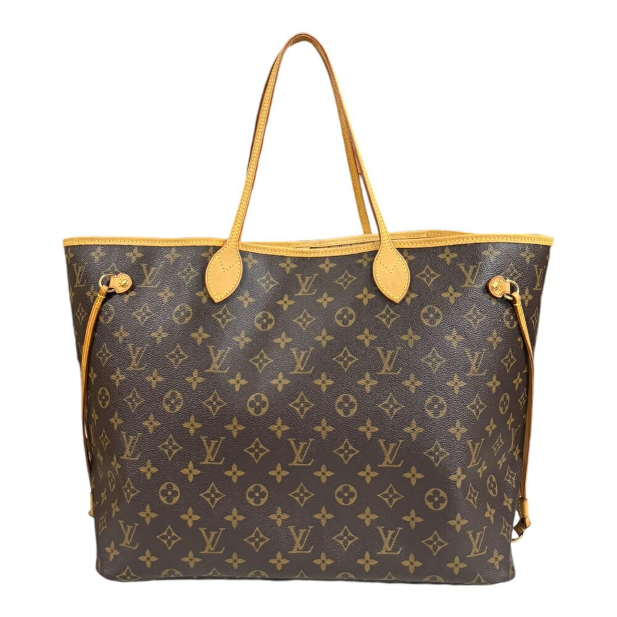 Louis Vuitton Neverfull GM Monogram Tote Bag Canvas M40157 Brown Women's LOUIS VUITTON