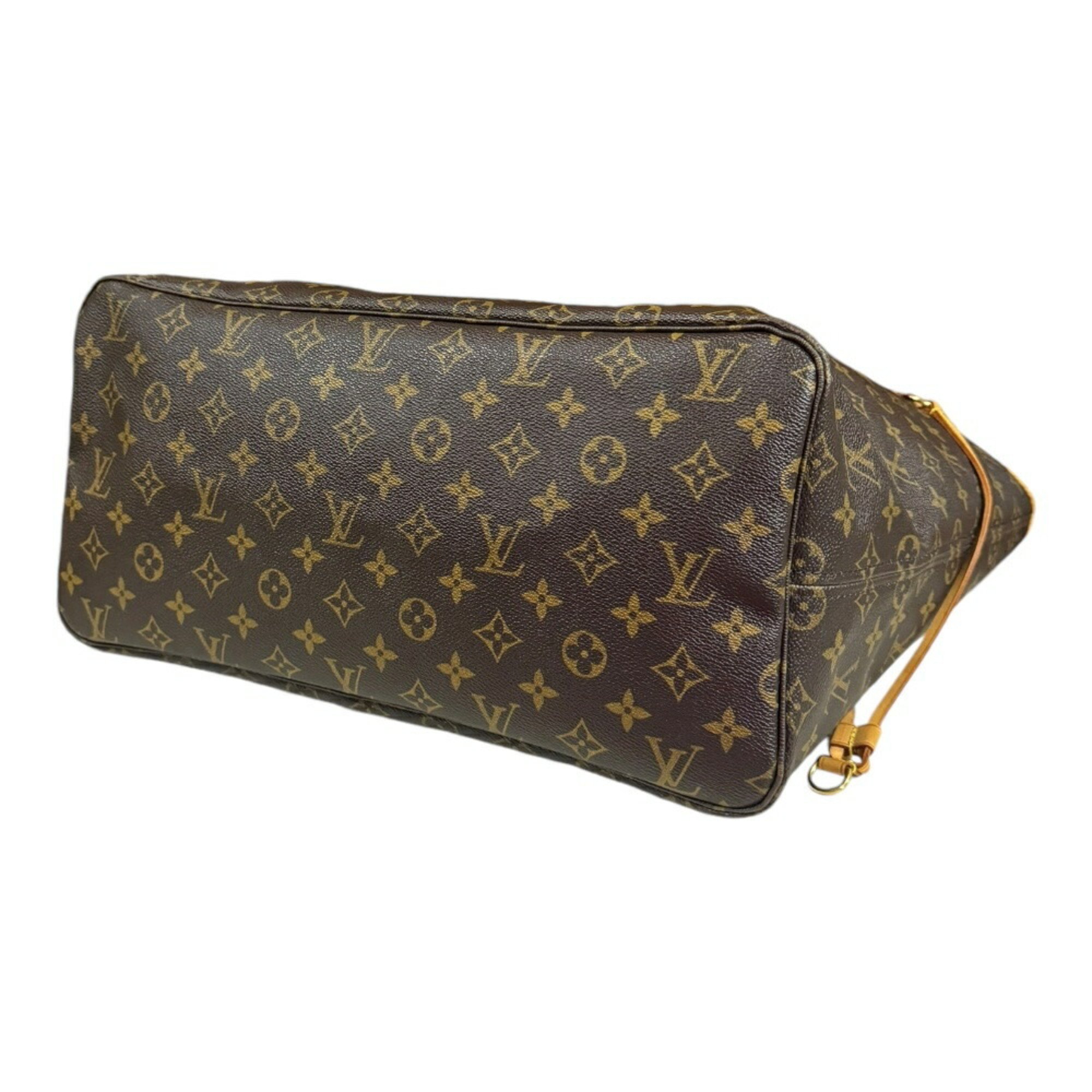 Louis Vuitton Neverfull GM Monogram Tote Bag Canvas M40157 Brown Women's LOUIS VUITTON