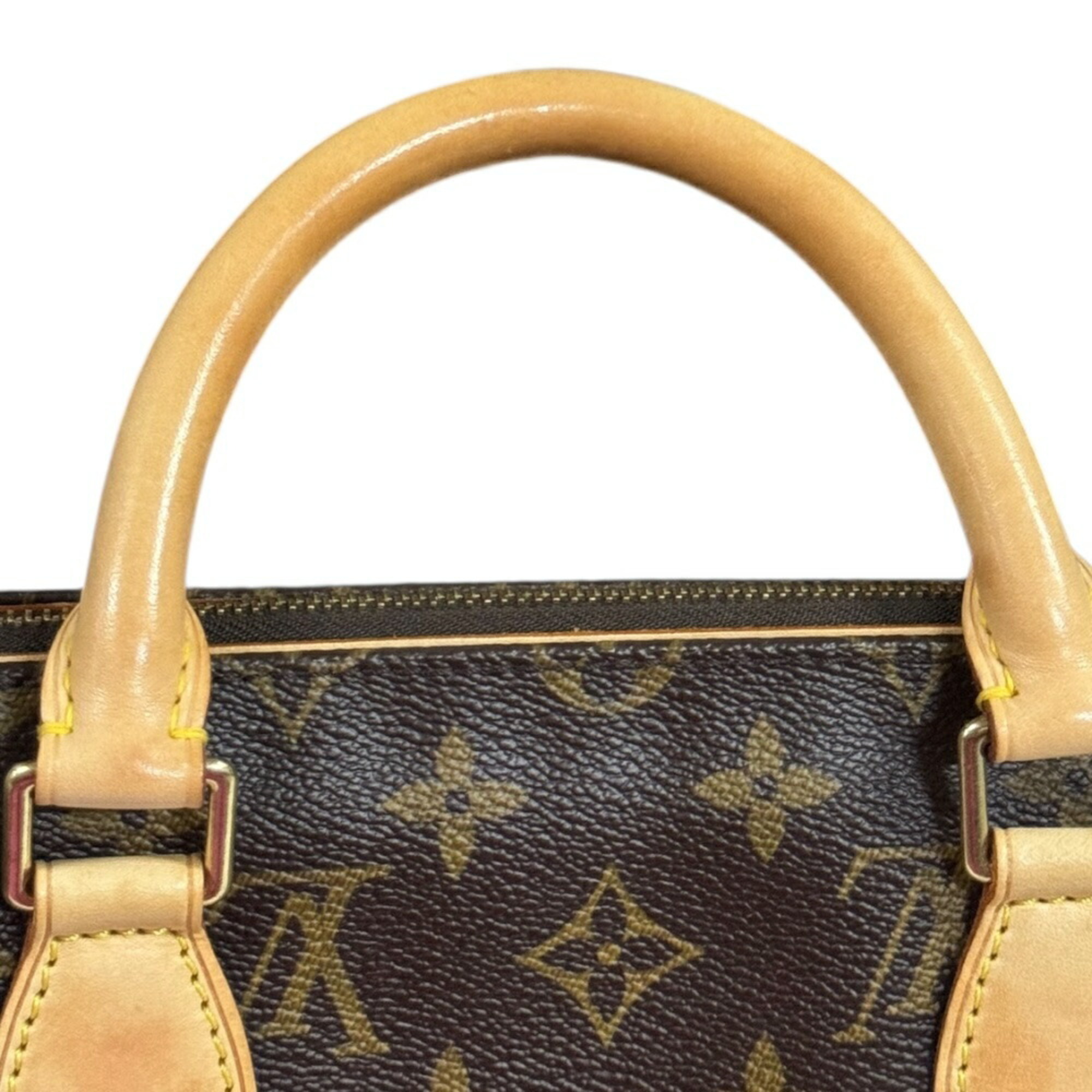 Louis Vuitton Popincourt Monogram Handbag Canvas M40009 Brown Women's LOUIS VUITTON