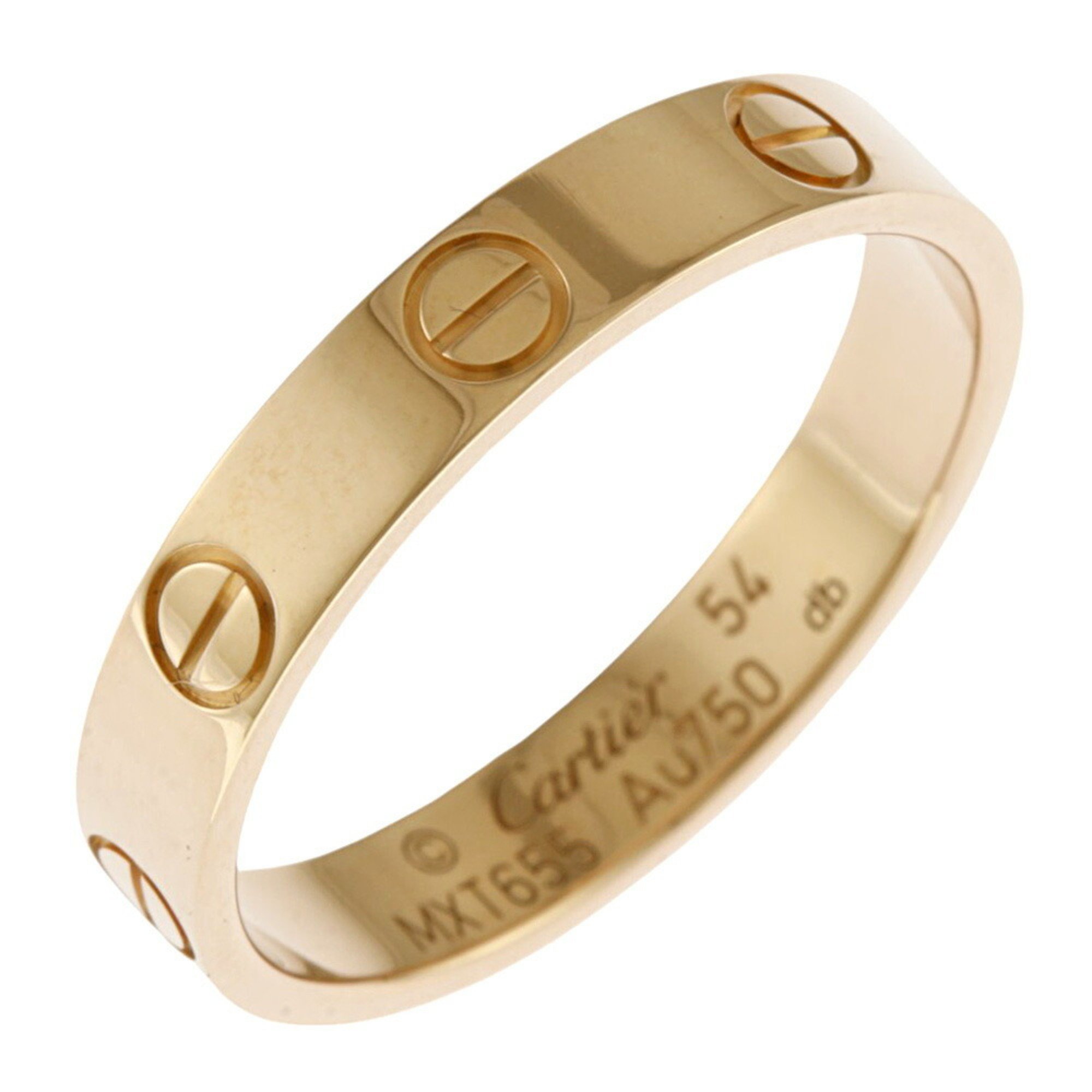 Cartier Love Ring, Size 13.5, 18K Gold, Women's, CARTIER